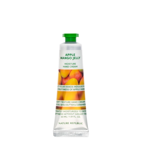 Nature Republic - Hand & Nature Apple Mango Jelly Hand Cream - Krem do Rąk - 30ml