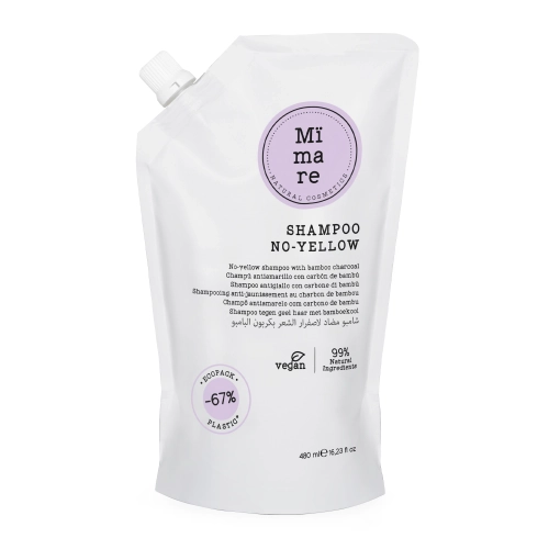 Mimare - No-Yellow Shampoo - Szampon Neutralizujący do Blondu - 480ml