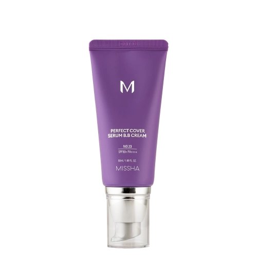 Missha - M Perfect Cover Serum BB Cream SPF50+/PA++++ - Kryjący Krem BB Serum - No.23 Natural Beige - 50ml