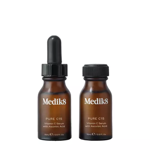 Medik8 - Pure C15 - Serum Przeciwstarzeniowe na Dzień z Czystą Witaminą C - 2x15ml