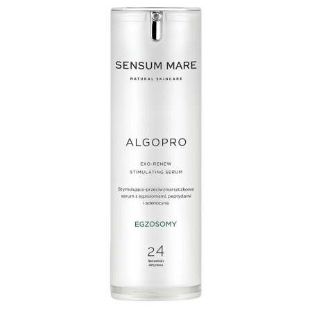 Sensum Mare - Stymulująco-Przeciwzmarszczkowe Serum z Egzosomami, Peptydami i Adenozyną - 30ml