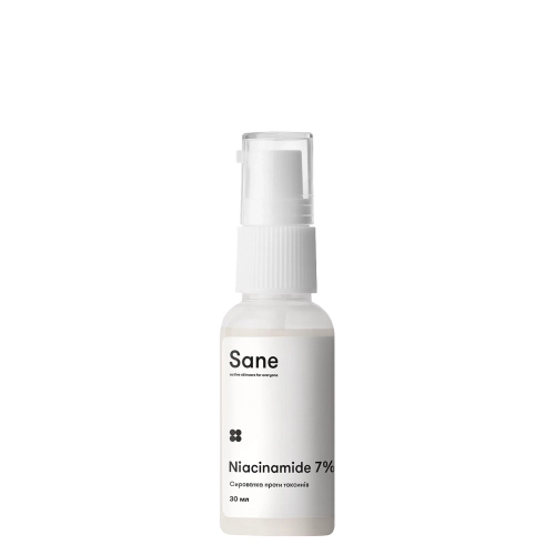 Sane - Niacinamide 7% Anti-pollution Face Serum - Detoksykujące Serum do Twarzy z Niacynamidem - 30ml
