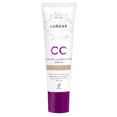 Lumene - CC Color Correcting Cream SPF 20 - Korygujący Podkład CC - 1,75 - 30ml 