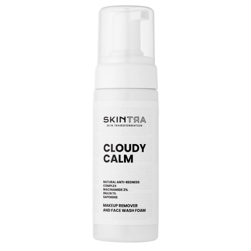 SkinTra - Cloudy Calm - Pianka do Demakijażu i Mycia Twarzy - 150ml