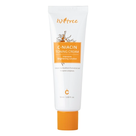 Isntree - C-Niacin Toning Cream - Rozjaśniający Krem do Twarzy - 50ml