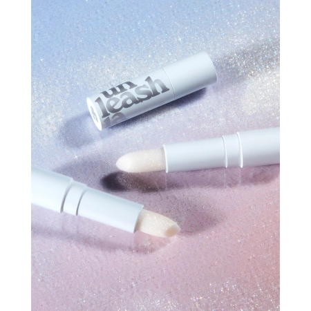 Unleashia - Glacier Vegan Lip Balm - Nawilżający Balsam do Ust z Brokatem - No.1 Snow Frost - 3,3g OUTLET
