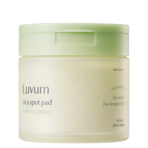 Luvum - Calming Repair Cica Spot Pad - Kojące Płatki do Twarzy - 60szt/120ml