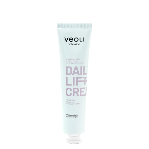 Veoli Botanica - Daily Lift Cream - Całodzienny Lekki krem do Twarzy Redukujący Zmarszczki - 75ml