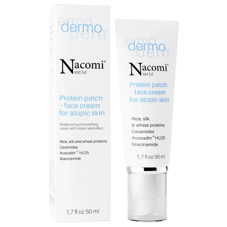 Nacomi - Dermo - Proteinowy Plaster - Krem do Skóry Atopowej - 50ml