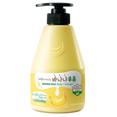 Kwailnara - Banana Milk Body Cleanser - Żel do Mycia Ciała - Banan - 560ml