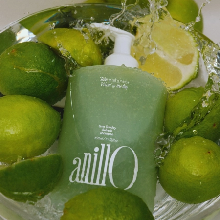 Anillo - Lime Sunday Refresh Shampoo - Oczyszczający Szampon do Włosów i Skóry Głowy - 450ml