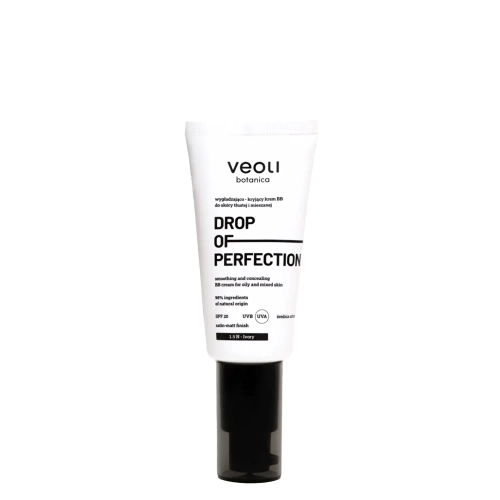 Veoli Botanica - Drop Of Perfection - Wygładzająco-Kryjący Krem BB - 1.5 N - Ivory - 30ml