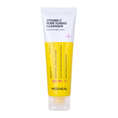 Mediheal - Vitamic C Pore Toning Cleanser - Pianka Oczyszczająca do Twarzy z Witaminą C - 120ml