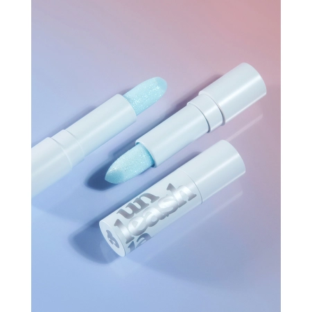 Unleashia - Glacier Vegan Lip Balm - Nawilżający Balsam do Ust z Brokatem - No.2 Blue Lagoon - 3,3g