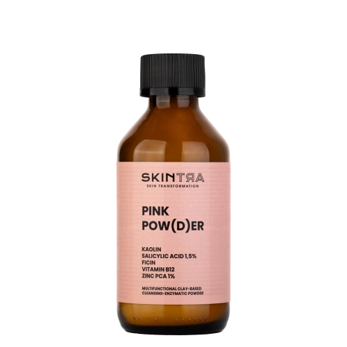 SkinTra - Pink Pow(d)er - Wielofunkcyjny Puder Oczyszczająco-Enzymatyczny Na Bazie Glinki - 40g