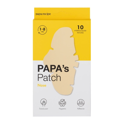 Papa Recipe - Papa's Patch Nose - Oczyszczające Plasterki na Nos - 10szt.  OUTLET