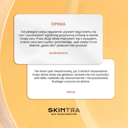 SkinTra - Let Your Skin Drink Up - Prebiotyczny Krem Nawilżający - Butelka 50ml