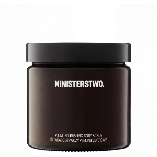 Ministerstwo Dobrego Mydła - Odżywczy Peeling Cukrowy - Śliwka - 300g