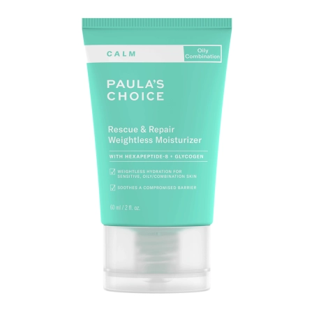 Paula's Choice - Calm Rescue & Repair Weightless Moisturizer - Lekki Krem Nawilżający na Noc - 60ml OUTLET