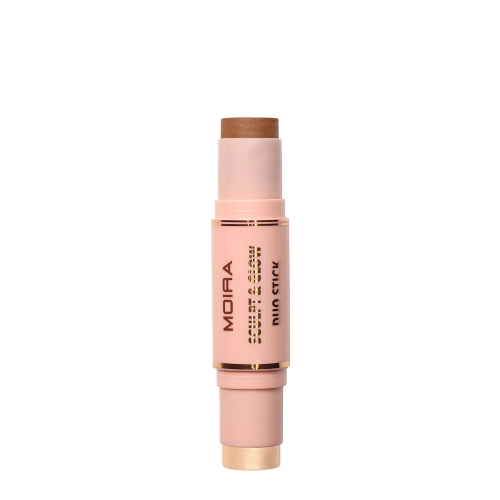 Moira - Sculpt & Glow Duo Stick - Sztyft do Konturowania - 400 Glowing Up! - 6g+5,2g