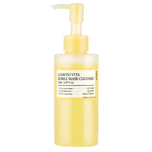 FULLY - Lemon Vita Bubble Mask Cleanser - Żel do Mycia Twarzy - 150ml