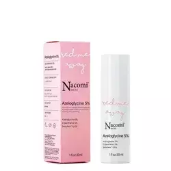 Nacomi - Next Level - Azeloglicyna 5% + B6 - Kojące Serum do Cery Naczynkowej i z Trądzikiem Różowatym - 30ml