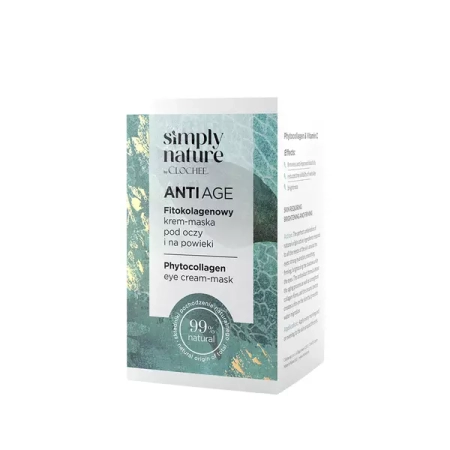 Clochee - Simply Nature - Fitokolagenowy Krem-Maska pod Oczy i na Powieki - 15ml