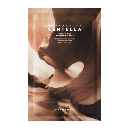 SKIN1004 - Madagascar Centella Probio-Cica Nourishing Mask - Regenerująca Maska w Płachcie - 22ml