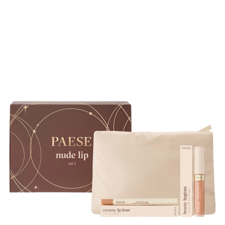 Paese - Zestaw Świąteczny - Nude Lip Set