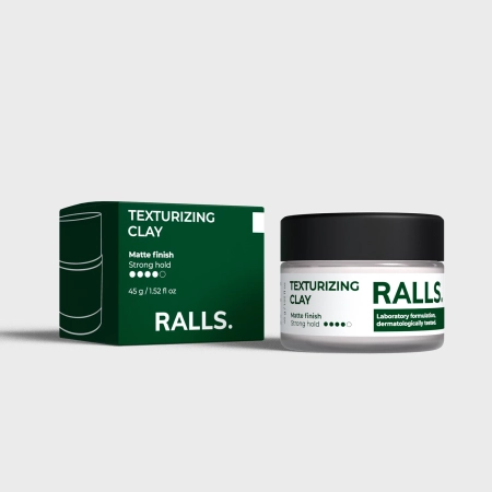 Ralls - Texturizing Clay - Glinka do Włosów - 45g/50ml