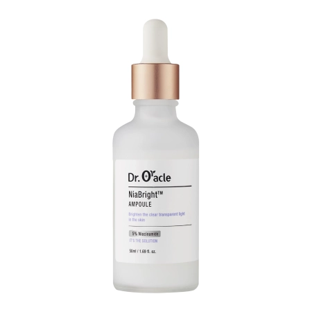 Dr.Oracle - NiaBright Ampoule - Rozświetlająca Ampułka z 5% Niacynamidem i 0,5% Bisabololem - 50ml