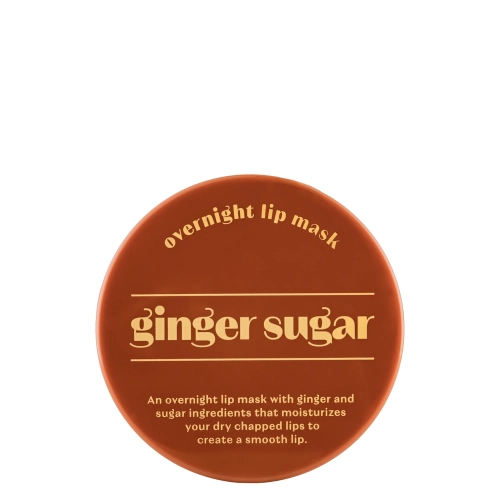 Etude House - Ginger Sugar Overnight Lip Mask - Intensywnie Regenerująca Całonocna Maska do Ust z Imbirem i Cukrem - 15g