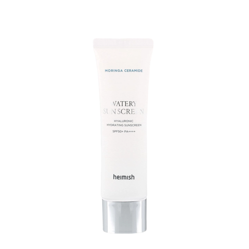 Heimish - Moringa Ceramide Hyaluronic Acid Hydrating Watery Sunscreen SPF 50+ PA++++ - Ceramidowy Krem z Filtrem - 50ml