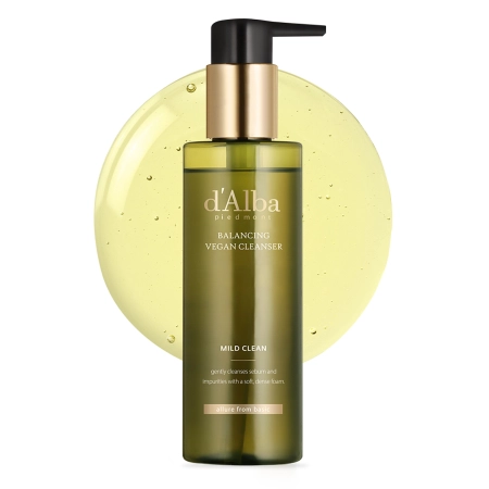 d'Alba - Mild Skin Balancing Vegan Cleanser - Nawilżająco-Kojący Żel do Mycia Twarzy - 200ml