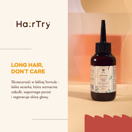 HairTry - Long Hair, Don't Care - Odżywcza Wcierka do Skóry Głowy z Kapsułowanym Olejem i Ekstraktami Roślinnymi - 100ml OUTLET