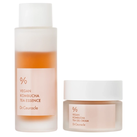 Dr.Ceuracle - Vegan Kombucha Beginning Set - Zestaw Pielęgnacyjny z Kombuchą - 30 g i 50 ml