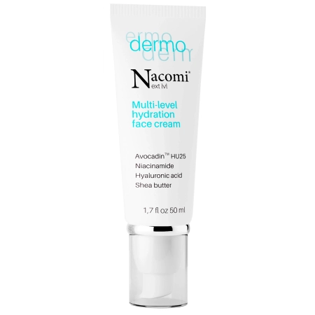 Nacomi - Dermo - Wielopoziomowy Krem Intensywnie Nawilżający - 50ml