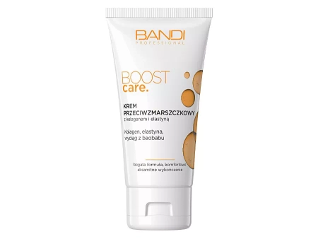 Bandi - Professional - Boost Care - Krem Przeciwzmarszczkowy z Kolagenem i Elastyną - 50ml