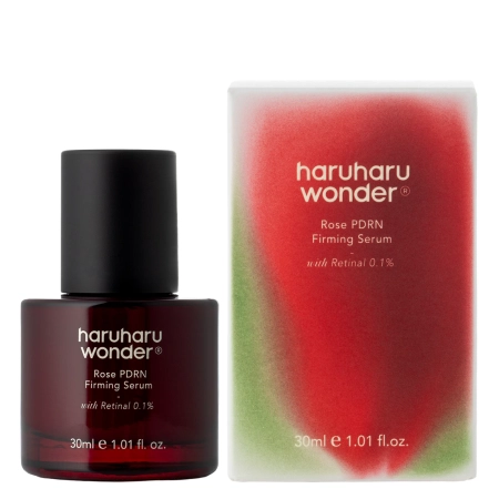 Haruharu Wonder - Rose PDRN Firming Serum - Ujędrniające Serum z Retinalem 0,1% i PDRN - 30ml
