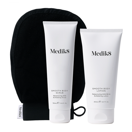 Medik8 - Smooth Body Exfoliating Kit - Rewitalizujący Zestaw dla Suchej Skóry - 150 ml | 200 ml