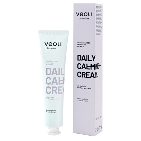Veoli Botanica - Daily Calming Cream - Całodzienny Lekki Krem Kolący do Twarzy - 75ml