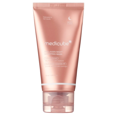 Medicube - Collagen Night Wrapping Peel Off Mask - Ujędrniająca Maska na Noc - 75ml