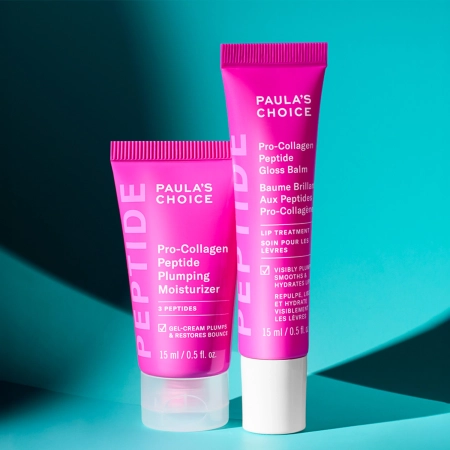 Paula's Choice - Plumping Headliners - Zestaw do Twarzy i Ust z Peptydami - 15 ml + 15 ml
