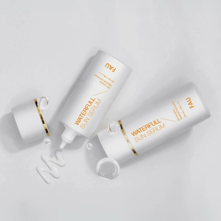 FAU - Skin Solution Waterfull Sun Serum SPF50+ PA++++ - Nawilżające Serum z Filtrem - 50ml