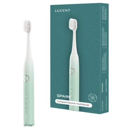 Lucent - Spark Sonic Electric Toothbrush - Szczoteczka Soniczna - Mint Green - 1szt