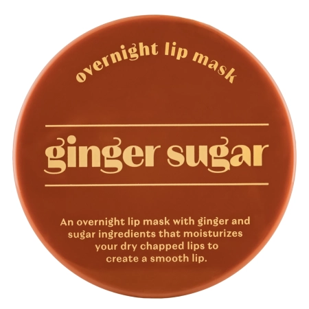 Etude House - Ginger Sugar Overnight Lip Mask - Intensywnie Regenerująca Całonocna Maska do Ust z Imbirem i Cukrem - 23g