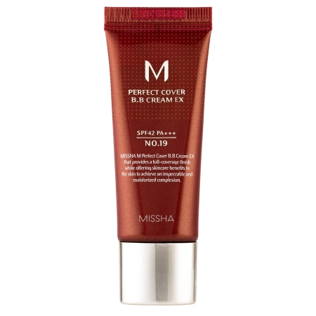 Missha - M Perfect Cover BB Cream SPF42/PA+++ - Kryjący Krem BB - No.19 Cool Ivory - 20ml