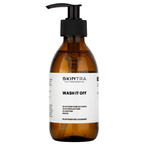 SkinTra - Wash It Off - Glukozydowy Żel Oczyszczający - 200ml
