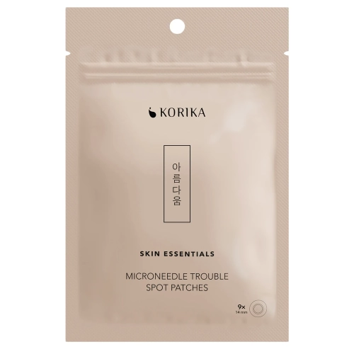 KORIKA - Skin Essentials Microneedle Trouble Spot Patches - Plasterki na Niedoskonałości z Mikroigłami - 9szt