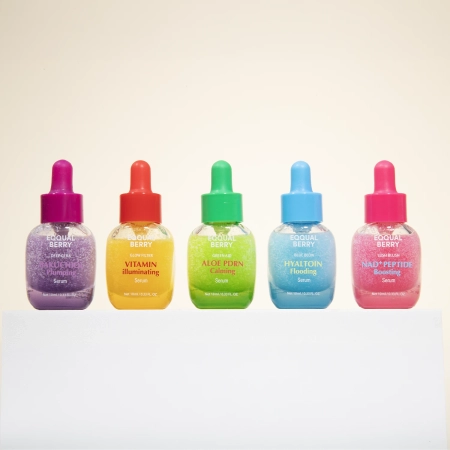 EQQUALBERRY - Serum Minis Discovery Kit - Zestaw 5 Serum w Wersji Miniaturowej - 5x10ml